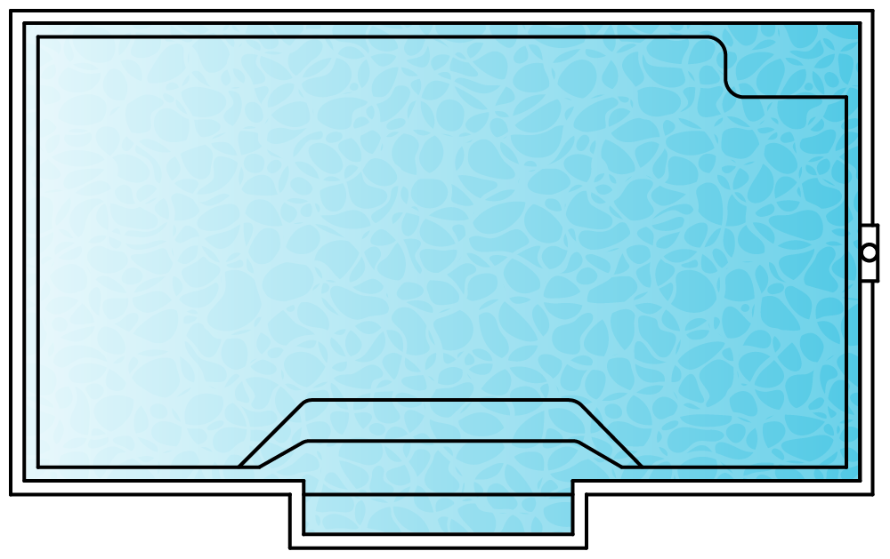 Cosmo 6 pool shape diagram