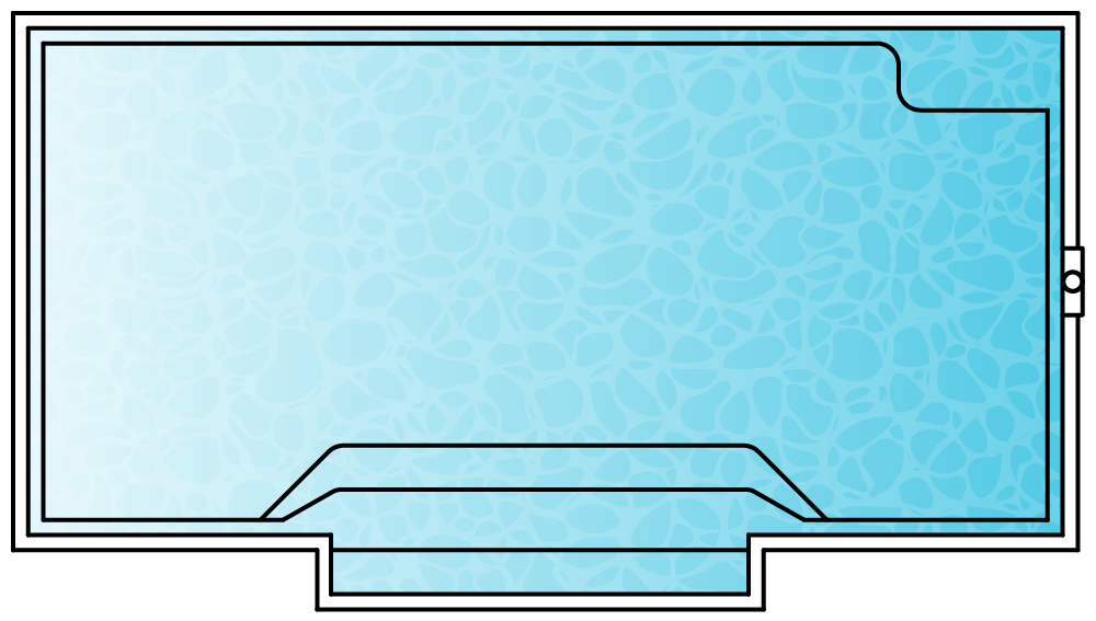Cosmo 7 pool shape diagram