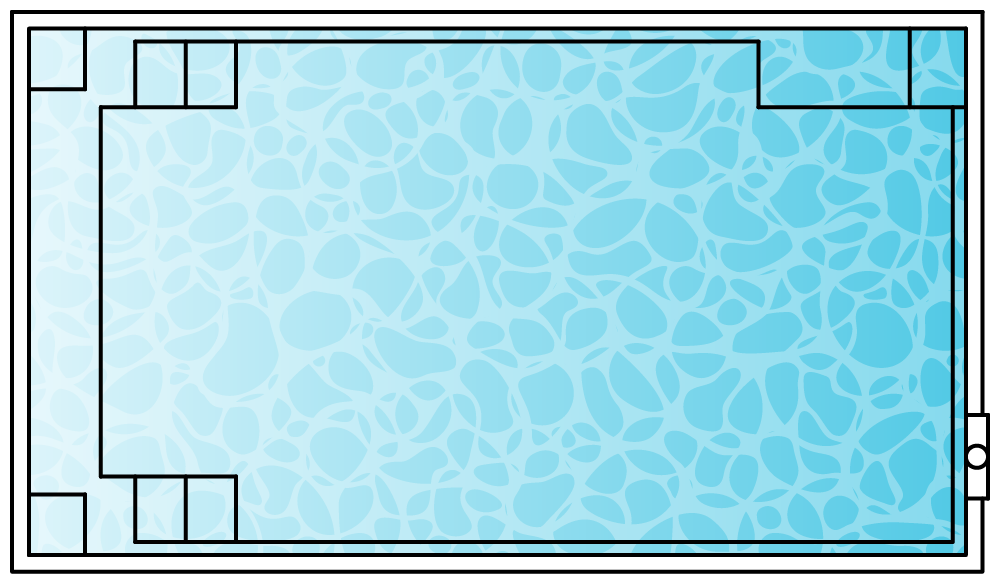 Nova SL-5 pool shape diagram