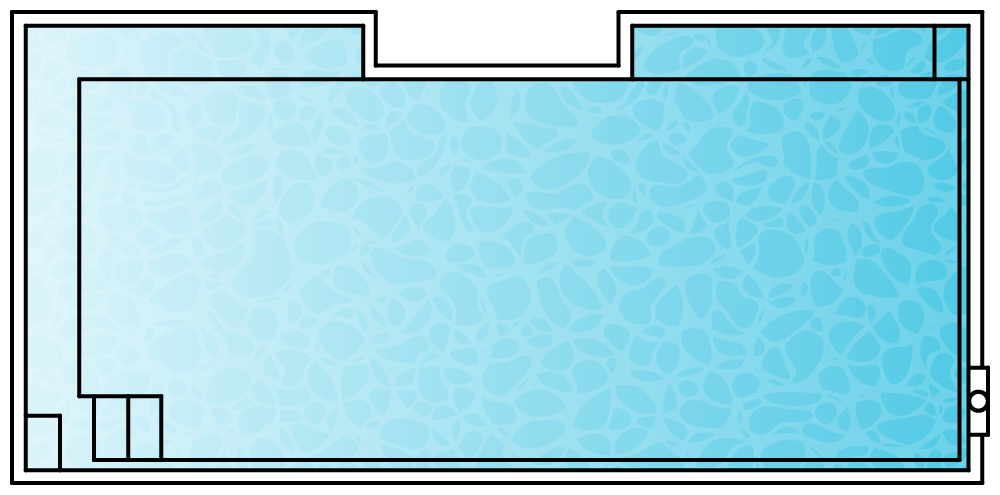 Resort 7 pool shape diagram