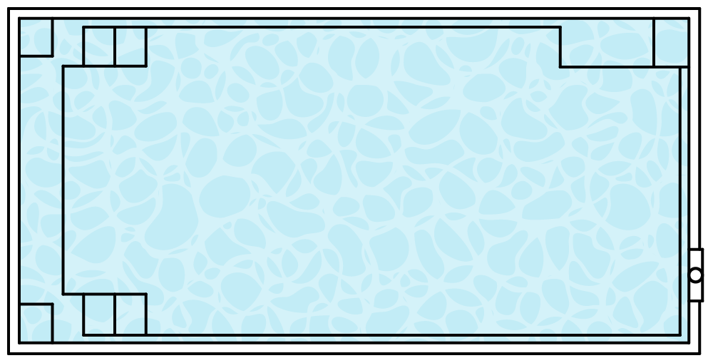 Nova 6 pool shape diagram