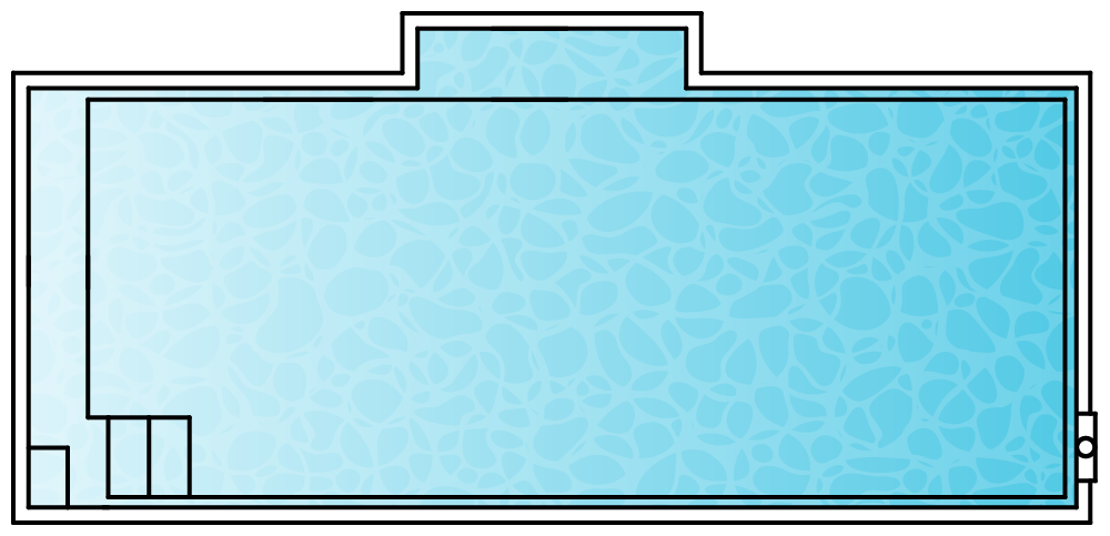 Oasis 7 pool shape diagram